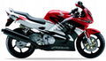 NAKLEJKI JUULA NA MOTOCYKL DO HONDA CBR 600 F 1997 CZERWONY R127A BIAŁY