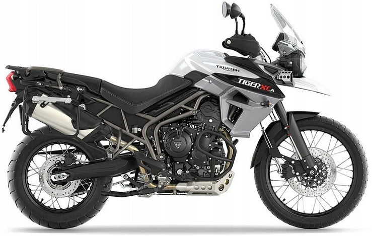 NAKLEJKI NA MOTOCYKL JUULA DO TRIUMPH TIGER 800 XCA 2016-2017 BIAŁY