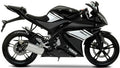 NAKLEJKI JUULA NA MOTOCYKL DO YAMAHA YZF 125 R 2009 CZARNY X SMX