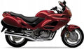 Naklejki na motocykl Honda Nt 650 V Deauville 1998-2001 Czerwony R247 - Juula