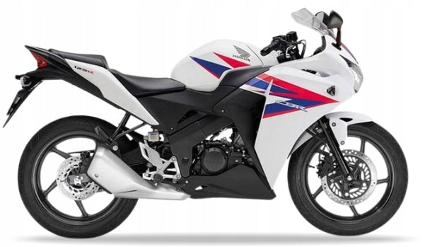 Naklejki na motocykl Honda Cbr 125 R 2012 Biały Nh196 - Juula