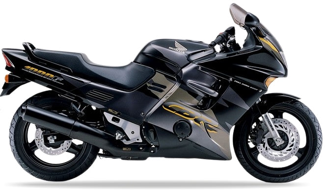 NAKLEJKI NA MOTOCYKL JUULA DO HONDA CBR 1000 F 1996-1997 CZARNY NH1DA