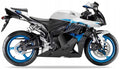 NAKLEJKI JUULA NA MOTOCYKL DO HONDA CBR 600 RR 2009 LIMITED BIAŁY NHA66