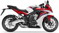 Naklejki na motocykl Honda Cbr 650 F 2014-2015 Biały Nha96K Tricolor - Juula