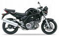 NAKLEJKI NA MOTOCYKL JUULA DO SUZUKI SV 1000 2004-2007 CZARNY 2 YAY