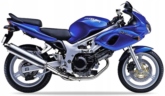 NAKLEJKI NA MOTOCYKL JUULA DO SUZUKI SV 650 S 2002 NIEBIESKI YC2