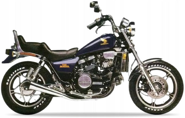 Naklejki na motocykl Honda Vf 750 C V45 Magna 1982-1988 Niebieski Pb118 - Juula