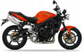NAKLEJKI NA MOTOCYKL JUULA DO TRIUMPH STREET TRIPLE 675 R 2009-2011 POMARAŃCZOWY