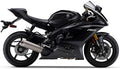 NAKLEJKI NA MOTOCYKL JUULA DO YAMAHA YZF R6 2017-2019 MAT CIEMNY SZARY 6 MDNM6 RJ27