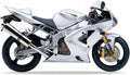 NAKLEJKI NA MOTOCYKL JUULA DO KAWASAKI ZX 6R 2004 SREBRNY 474