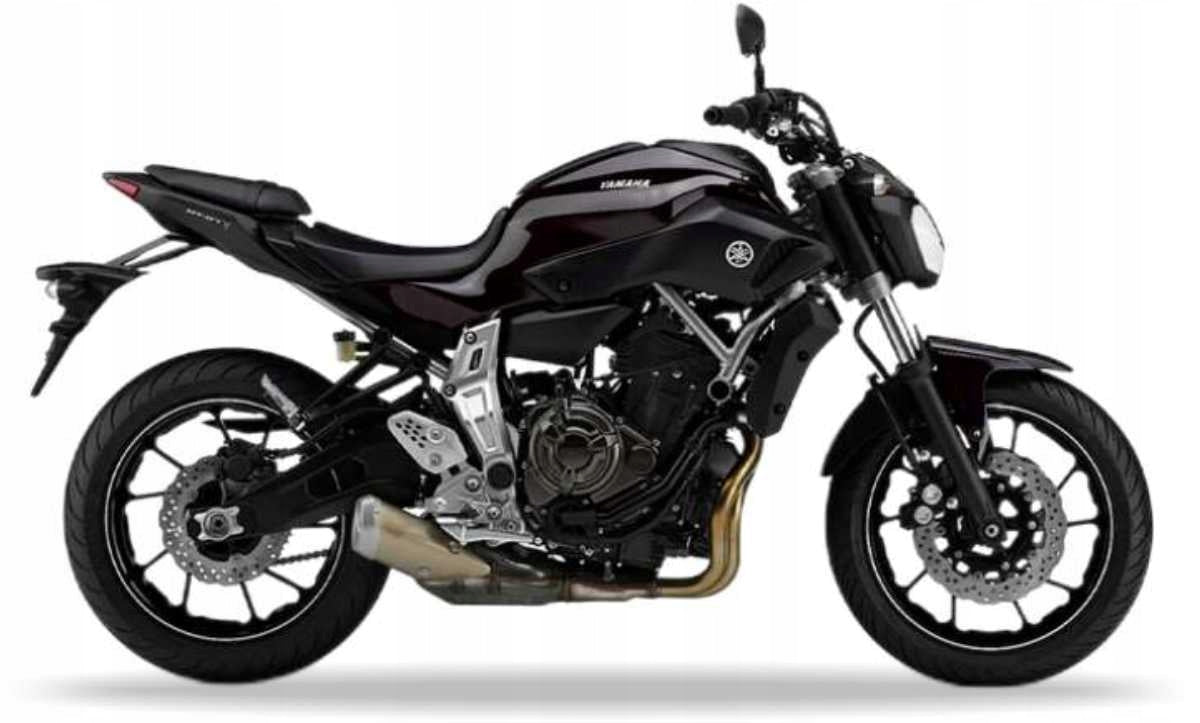 JUULA MOTORCYCLE STICKERS FOR YAMAHA MT 07 2014 DARK PURPLE 