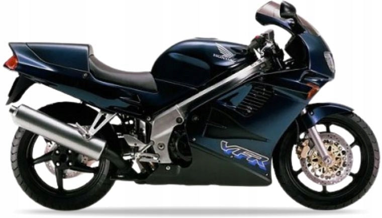 Naklejki na motocykl Honda Vfr 750 F 1994-1997 Ciemny Niebieski Pb257 - Juula