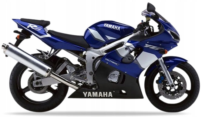 NAKLEJKI NA MOTOCYKL JUULA DO YAMAHA YZF R6 2001 NIEBIESKI C RJ03