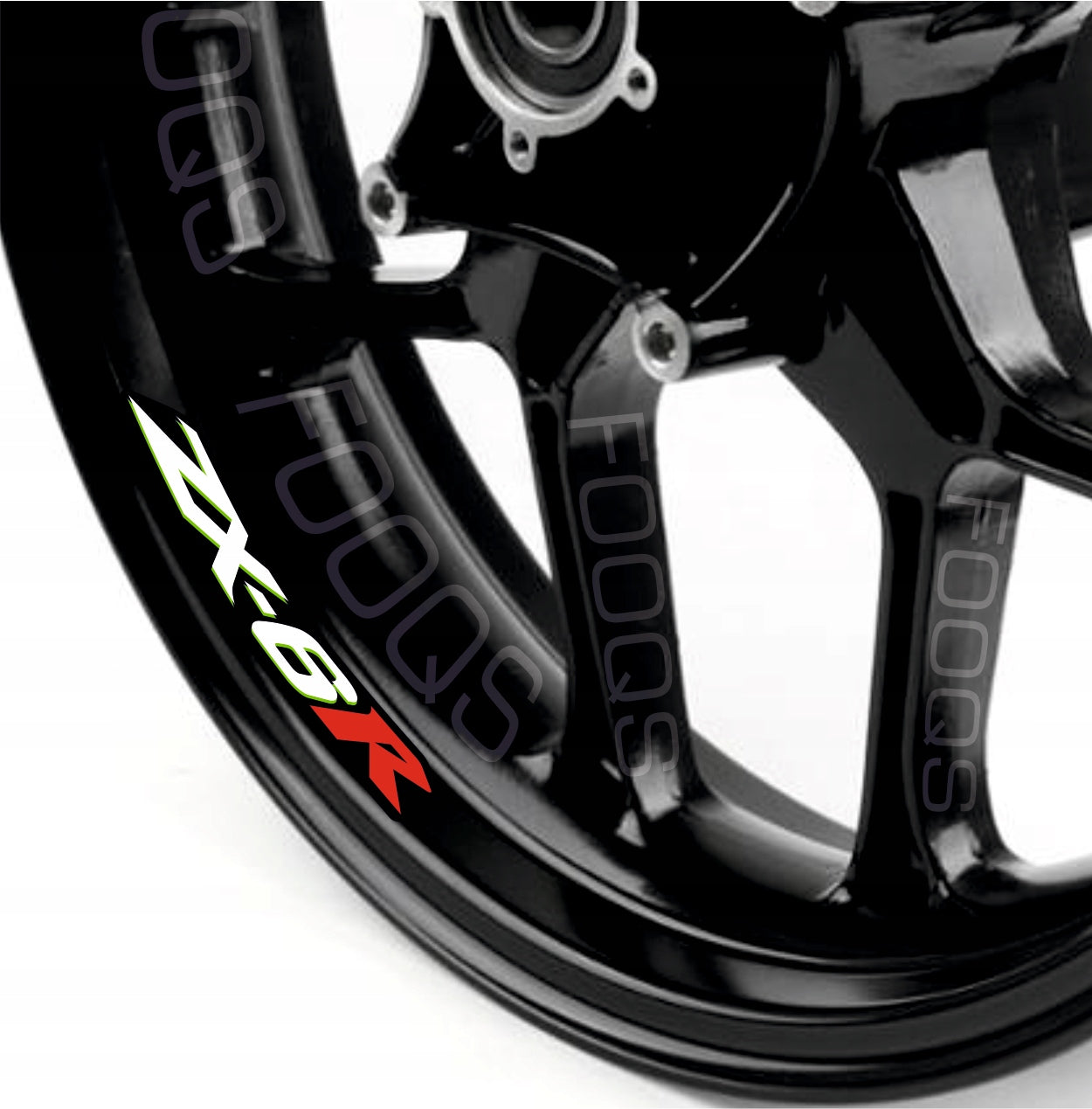 NAKLEJKI NA FELGI JUULA DO KAWASAKI ZX-6R
