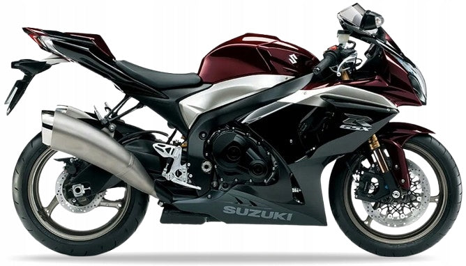 NAKLEJKI JUULA DO SUZUKI GSX-R 1000 2009 CIEMNY CZERWONY YMK CZARNY 019
