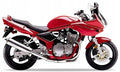 NAKLEJKI NA MOTOCYKL JUULA DO SUZUKI GSF 600 S BANDIT 2000 CZERWONY Y7M