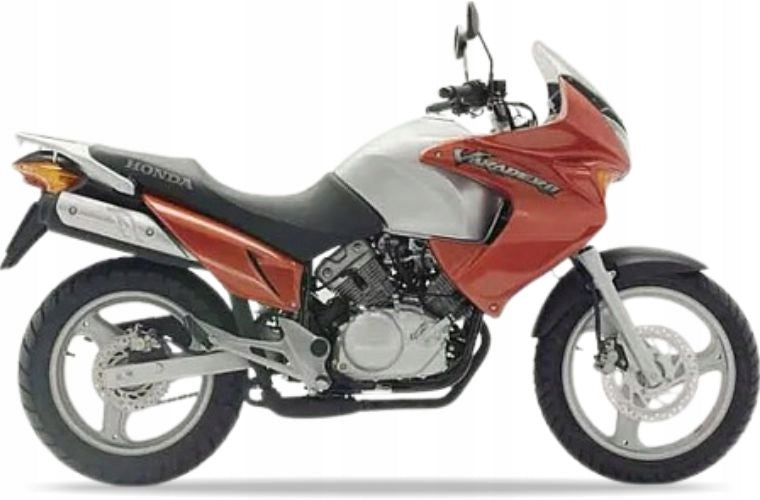 Naklejki na motocykl Honda Xl 125 V Varadero 2005-2006 Pomarańczowy Yr253 - Juula