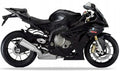 NAKLEJKI NA MOTOCYKL JUULA DO BMW S 1000 RR 2012-2014 SZAFIR METALLIC CZARNY WN43