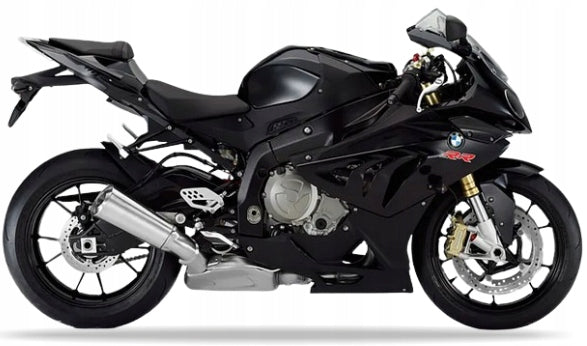 NAKLEJKI NA MOTOCYKL JUULA DO BMW S 1000 RR 2012-2014 SZAFIR METALLIC CZARNY WN43