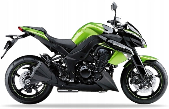 NAKLEJKI NA MOTOCYKL JUULA DO KAWASAKI Z 1000 2011 LIMONKOWY ZIELONY 777