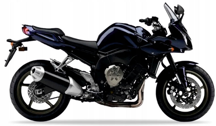 NAKLEJKI NA MOTOCYKL JUULA DO YAMAHA FZ1 S FAZER 2006-2009 CIEMNY NIEBIESKI U DPBMU