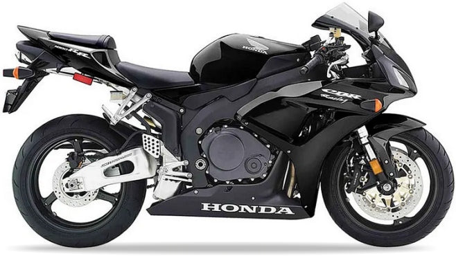 JUUL MOTORCYCLE STICKERS FOR HONDA CBR 1000 RR 2006 USA BLACK NHB01 