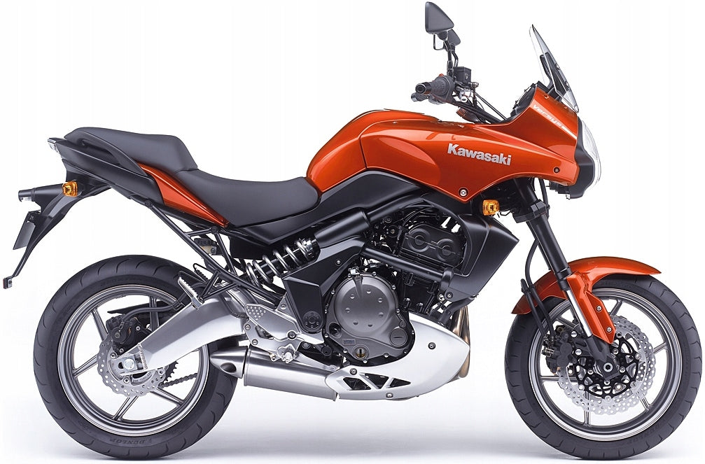 NAKLEJKI NA MOTOCYKL JUULA DO KAWASAKI VERSYS 650 2007 POMARAŃCZOWY 17L