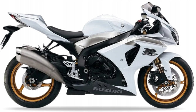 JUUL MOTORCYCLE DECALS FOR SUZUKI GSX-R 1000 2009 WHITE YBD SILVER YMD 