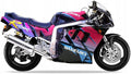 NAKLEJKI NA MOTOCYKL JUULA DO SUZUKI GSXR 750 1992 USA 07B CZARNY