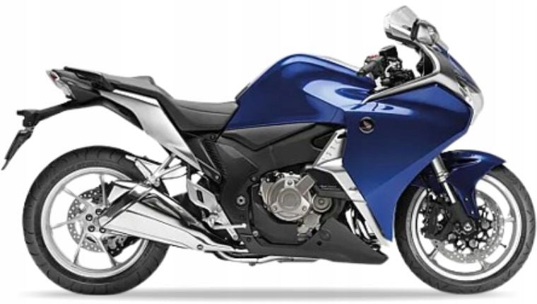 NAKLEJKI NA MOTOCYKL JUULA DO HONDA VFR 1200 F 2010-2015 NIEBIESKI PB215