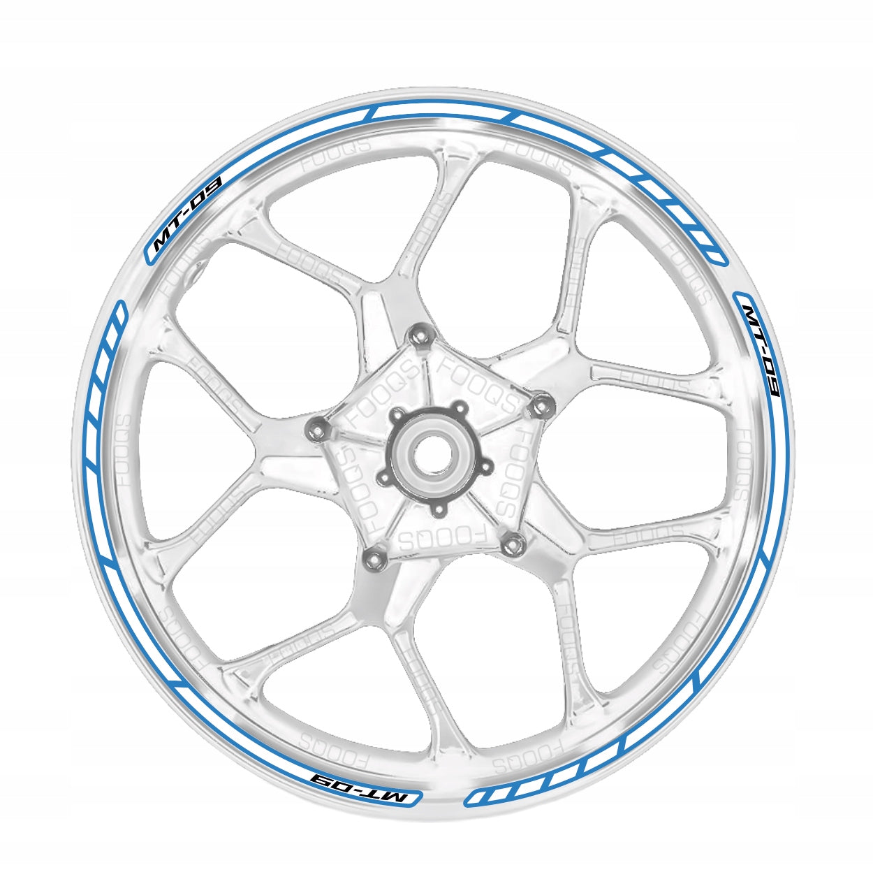 AUTOCOLLANTS DE JANTE JUULA POUR YAMAHA MT-09 