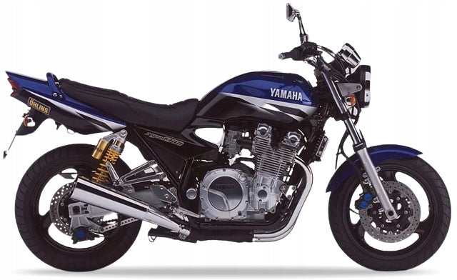 Autocollants JUUL pour Yamaha XJR 1300 2002 Bleu C 