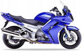 NAKLEJKI JUULA NA MOTOCYKL DO YAMAHA FJR 1300 2001-2002 NIEBIESKI C