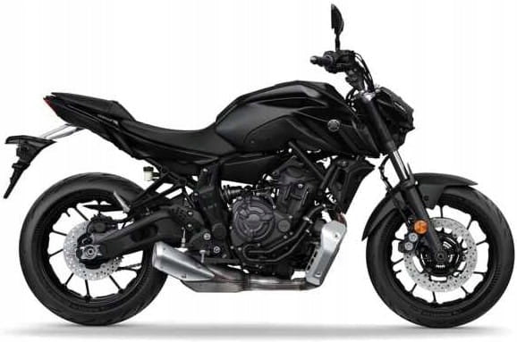 NAKLEJKI NA MOTOCYKL JUULA DO YAMAHA MT 07 2023-2024 CZARNY