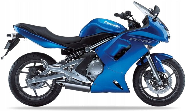 NAKLEJKI JUULA NA MOTOCYKL DO KAWASAKI ER 6F 2007 NIEBIESKI 723