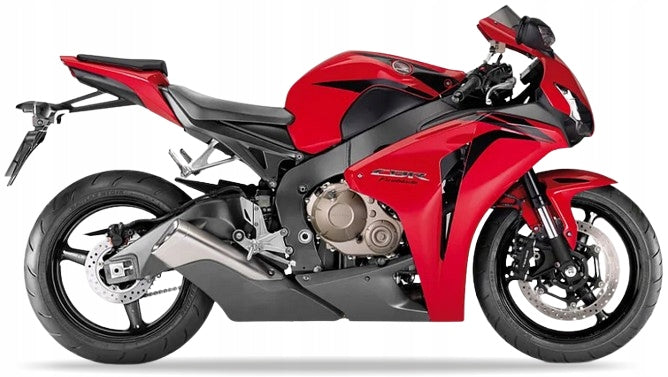 Naklejki na motocykl Honda Cbr 1000 Rr 2008 Fireblade Czerwony R258 - Juula