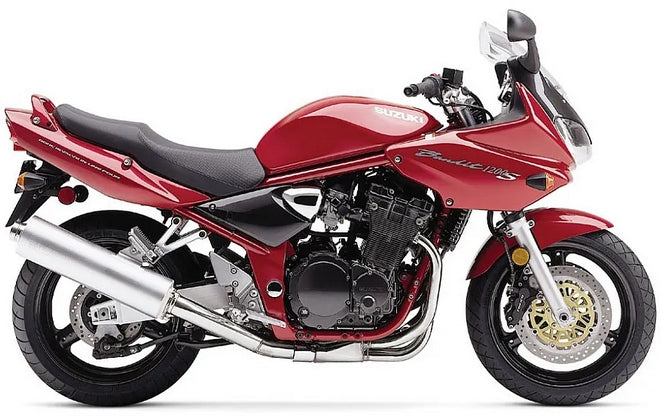 NAKLEJKI JUULA NA MOTOCYKL DO SUZUKI GSF 1200 S BANDIT 2001 CZERWONY YC6