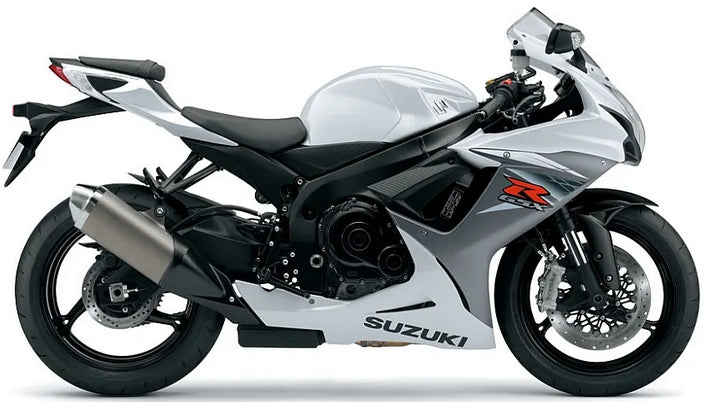 NAKLEJKI NA MOTOCYKL JUULA DO SUZUKI GSXR 600 2015 BIAŁY RB5