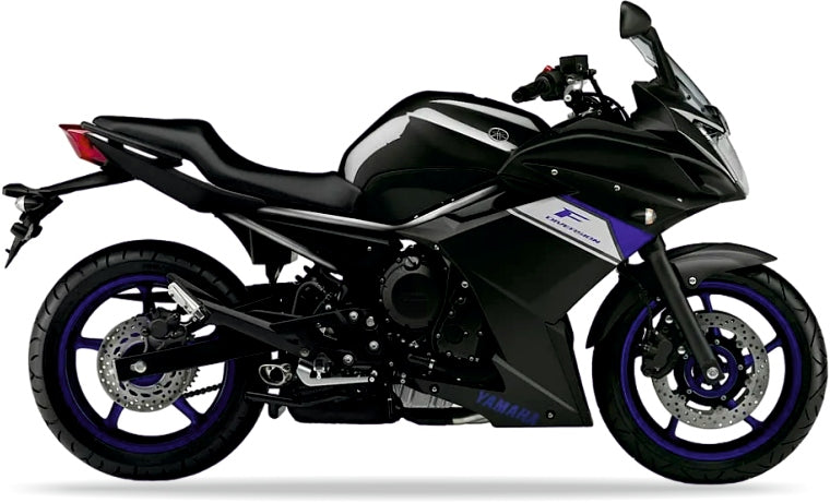 NAKLEJKI NA MOTOCYKL JUULA DO YAMAHA XJ-6 DIVERSION F 2014 CZARNY MBL2