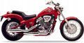 Naklejki na motocykl Honda Shadow Vt 600 Vlx 1993-1995 Czerwony R101 - Juula
