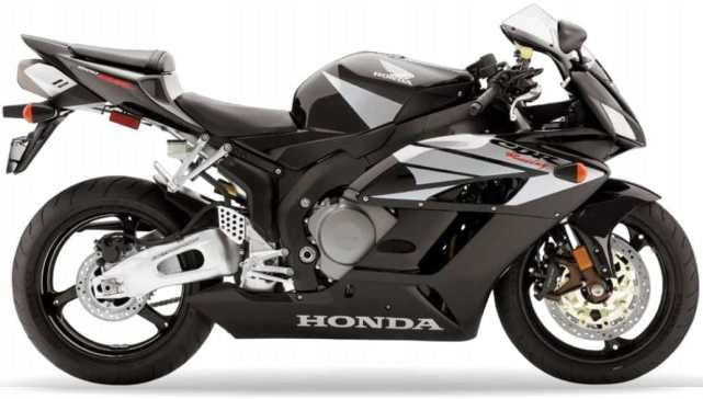 Naklejki na motocykl Honda Cbr 1000 Rr 2005 Usa Czarny Srebrny Nh1E - Juula
