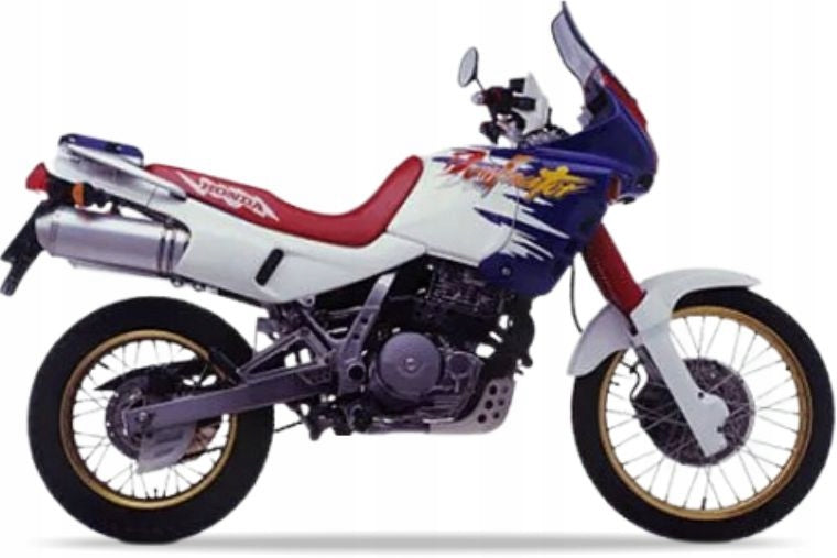 Naklejki na motocykl Honda Nx 650 Dominator 1993-1995 Biały Czerwony Niebieski - Juula