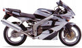 NAKLEJKI NA MOTOCYKL JUULA DO KAWASAKI ZX 6R 2000 SREBRNY F2