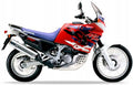 Naklejki na motocykl Honda Xrv 750 Africa Twin 1996-1999 Czerwony R127A - Juula