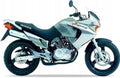 Naklejki na motocykl Honda Xl 125 V Varadero 2003-2004 Srebrny Nh480 - Juula