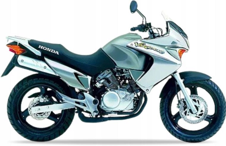 Naklejki na motocykl Honda Xl 125 V Varadero 2003-2004 Srebrny Nh480 - Juula