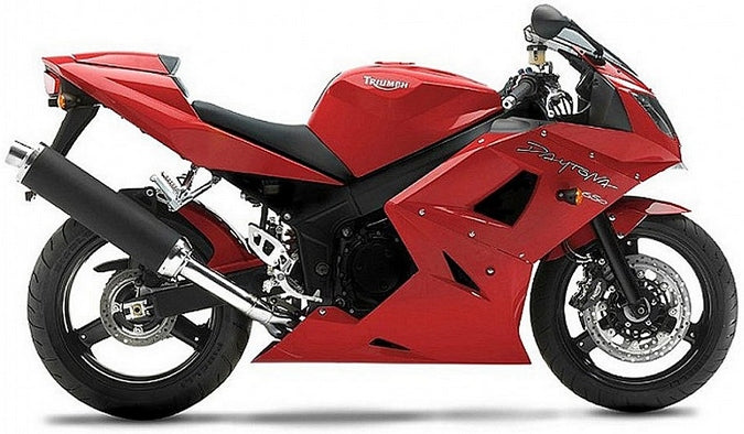 NAKLEJKI NA MOTOCYKL JUULA DO TRIUMPH DAYTONA 650 2005 TORNADO CZERWONY