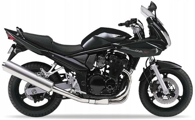 NAKLEJKI NA MOTOCYKL JUULA DO SUZUKI GSF 650 S BANDIT 2006-2008 CZARNY YHY