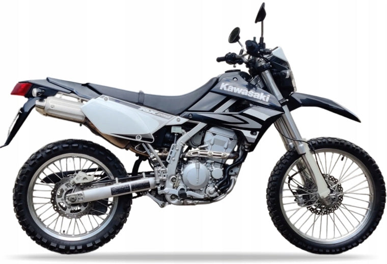 NAKLEJKI JUULA DO KAWASAKI KLX 250 2009 CZARNY H8