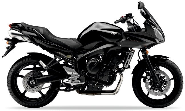 NAKLEJKI NA MOTOCYKL JUULA DO YAMAHA FZ6 S FAZER 2007 CZARNY METALIK SMX